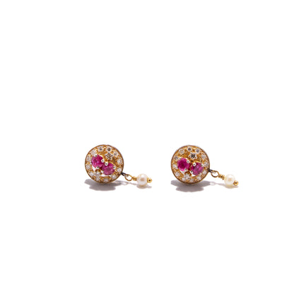 On-off-a-Kind Stunning Rubies and Diamonds Set